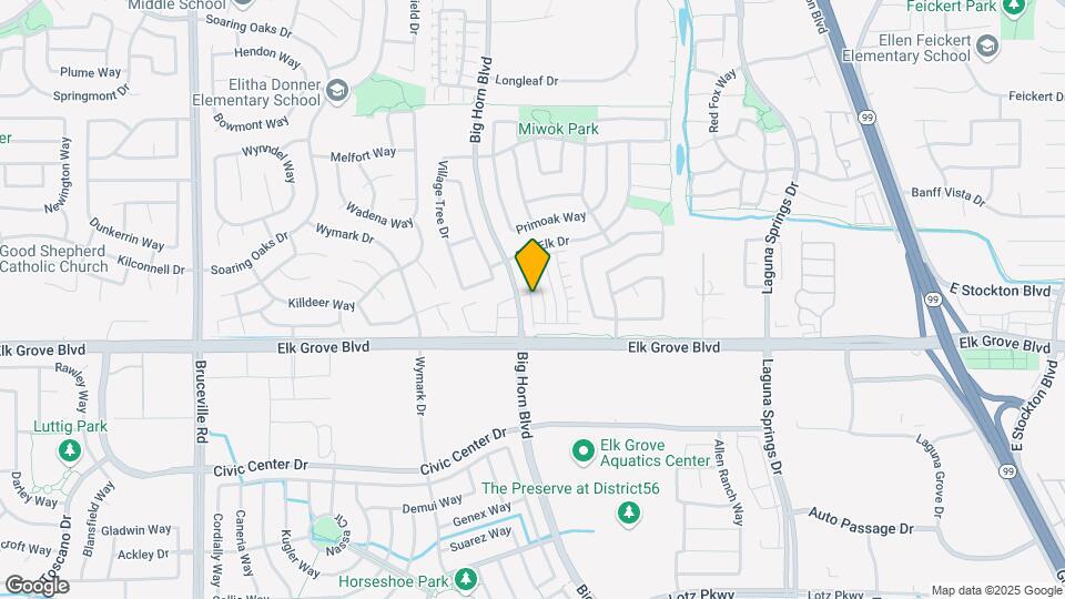 9567 S Coast Ln Map and Location Details