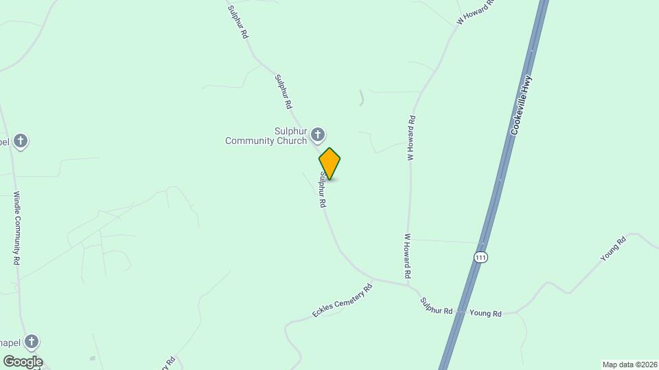 386 Sulphur Rd Map and Location Details