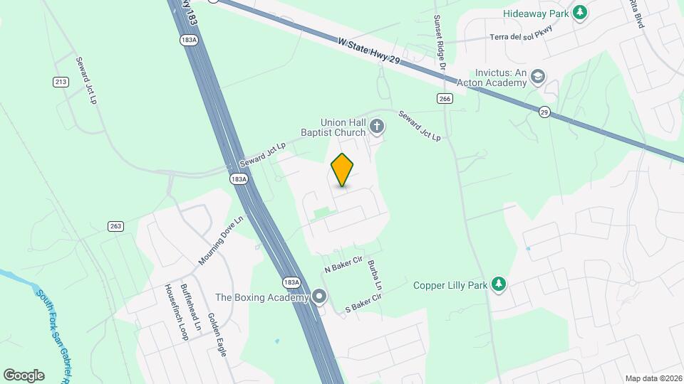 101 Parryi Cove Map and Location Details