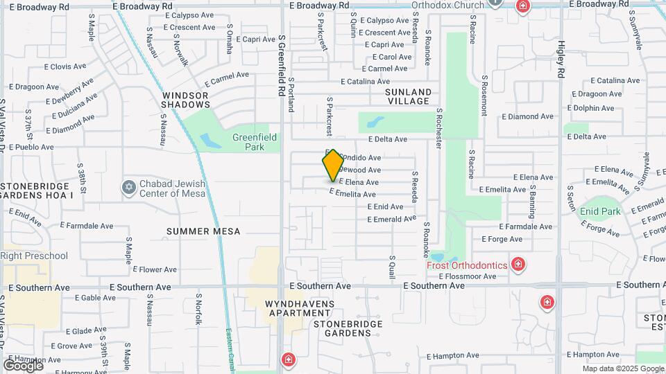 4530 E Emelita Ave Map and Location Details