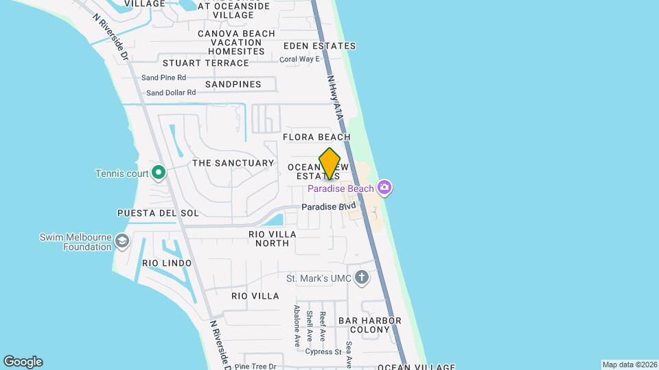 180 Paradise Blvd Map and Location Details