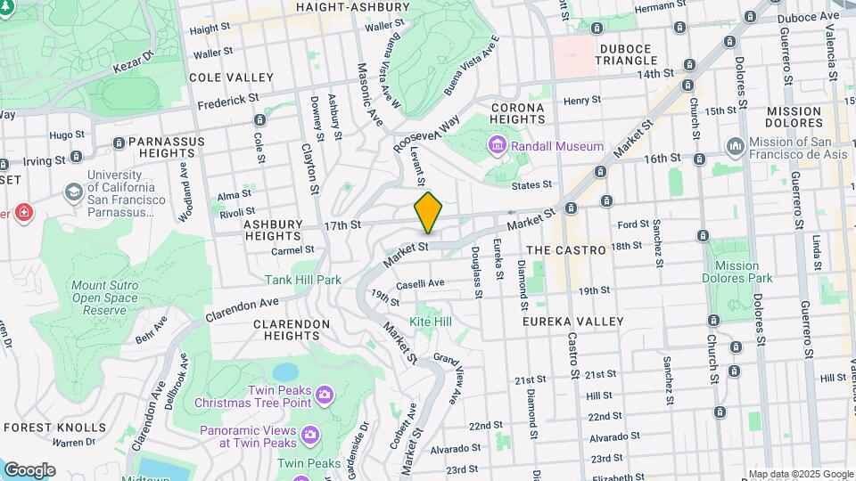 3024 Market St Map and Location Details