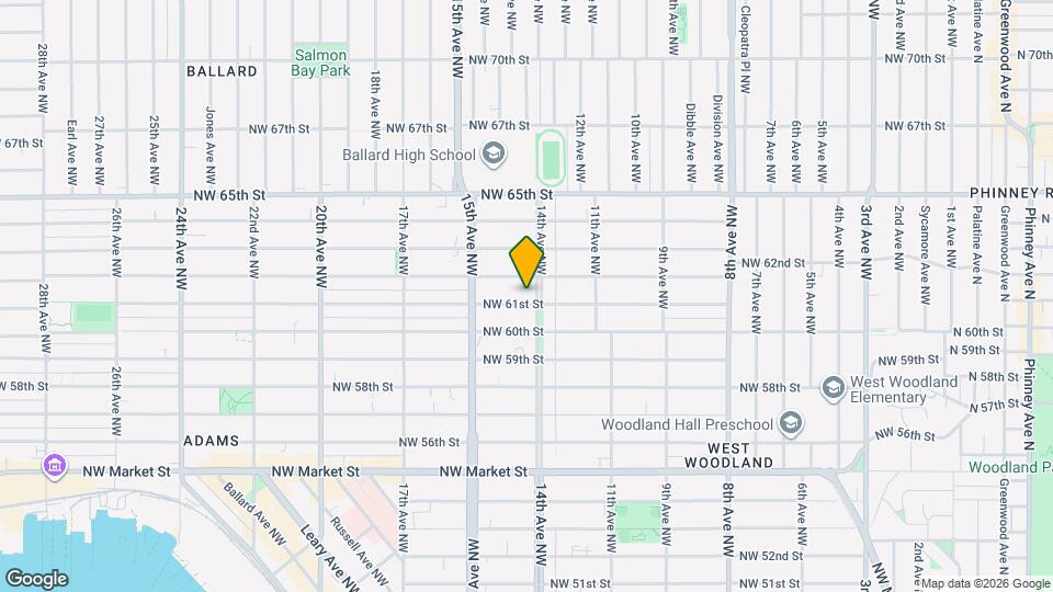 1408 NW 61st St Map and Location Details