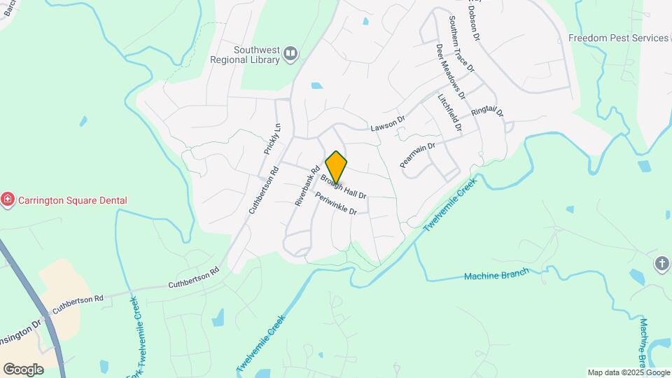 1220 Brough Hall Dr Map and Location Details