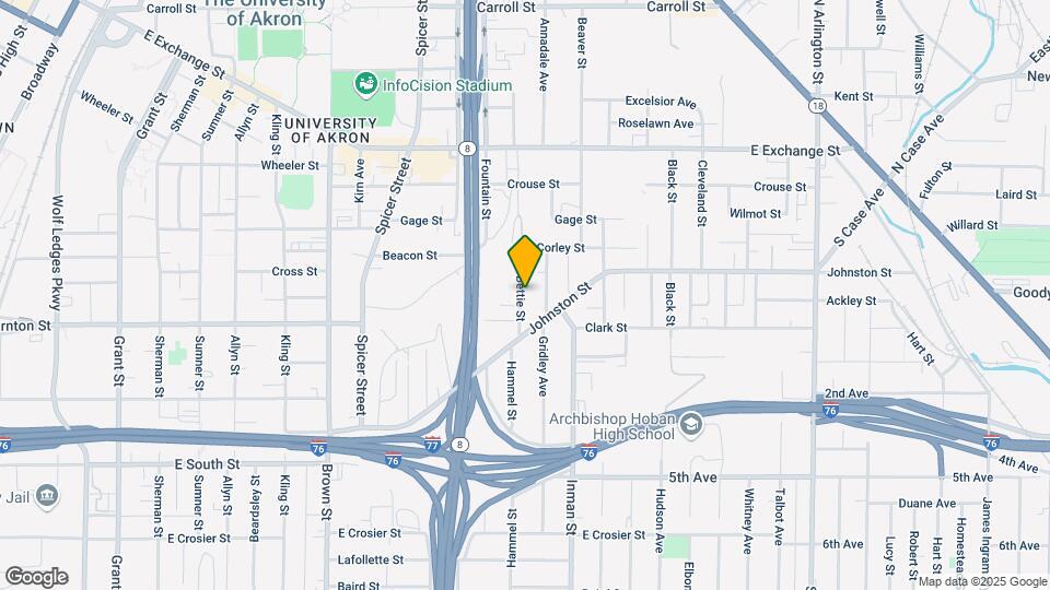 431 Bettie St Map and Location Details