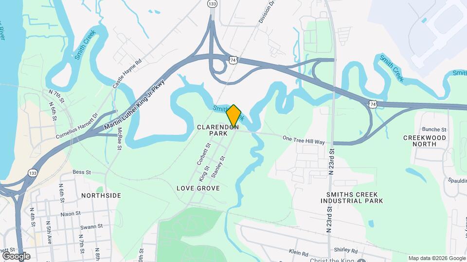 1649 Stanley St Map and Location Details