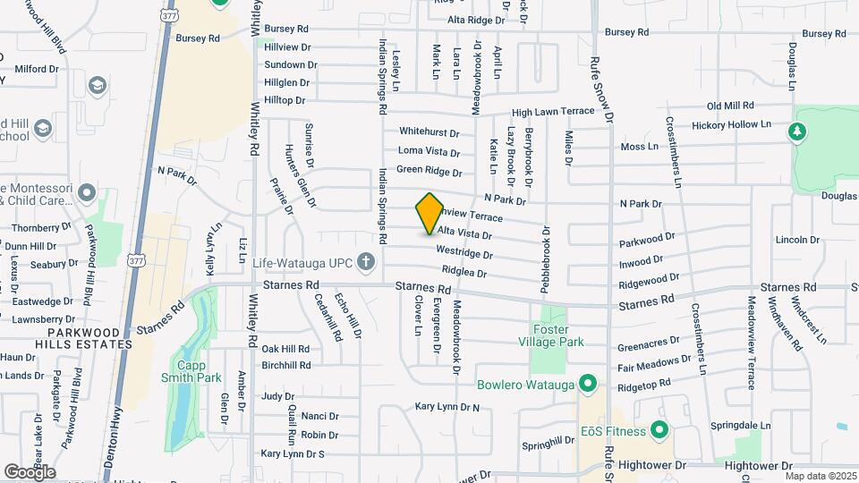 6441 Westridge Dr Map and Location Details