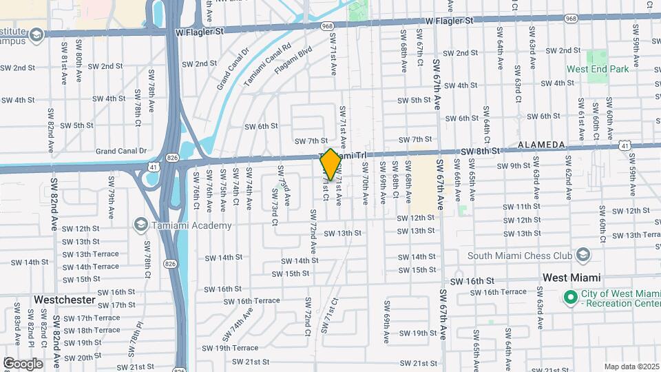 927 SW 71st Ct, Unit Cozy 1bd1ba Guest House Mapa y Detalles de la Ubicación