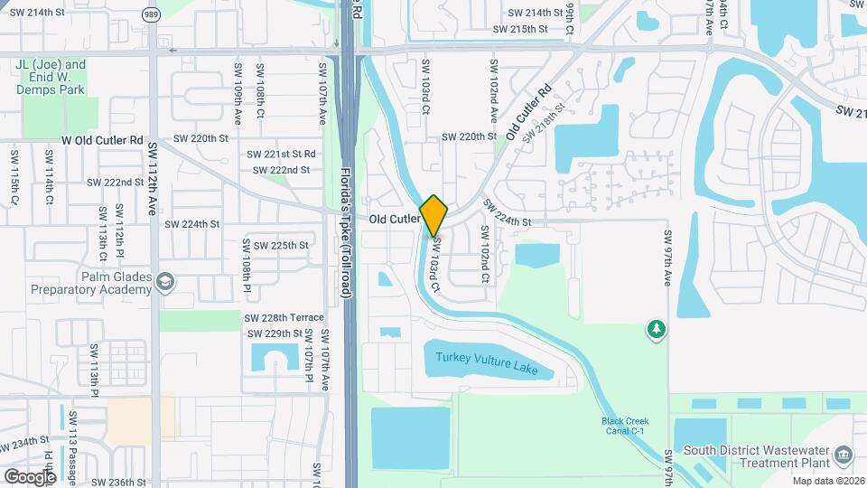 22532 SW 103rd Ct Map and Location Details
