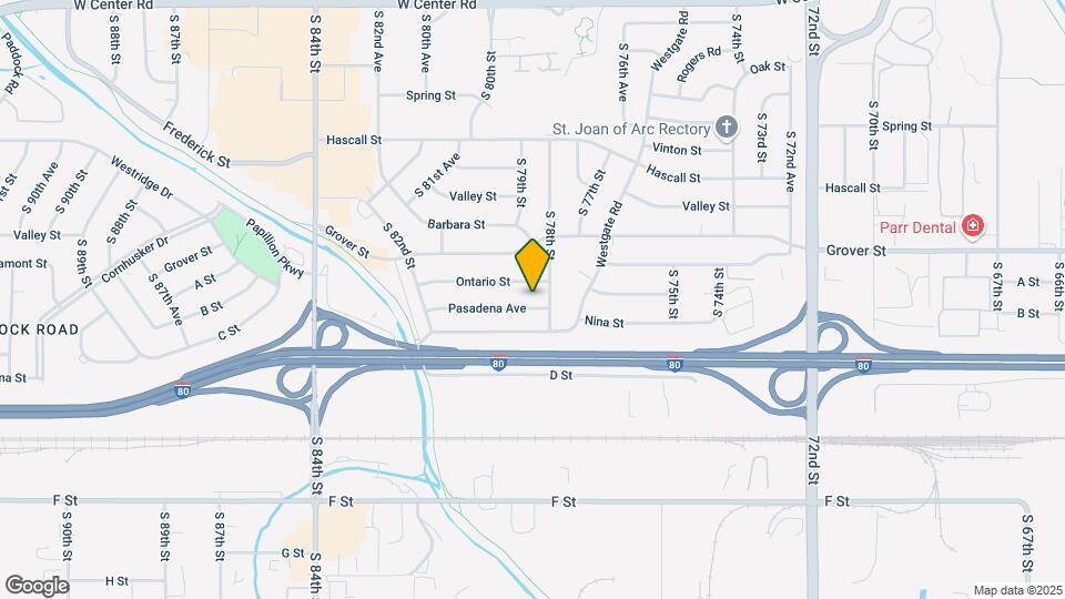 7814 Pasadena Ave Map and Location Details