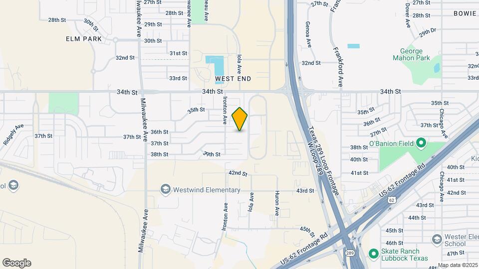 6107 37th St Map and Location Details