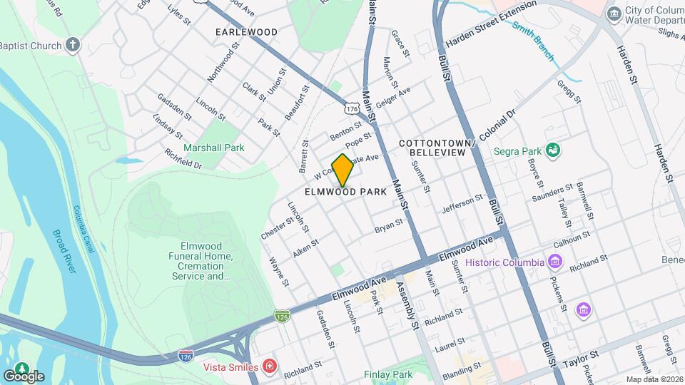 2410 Clark St Map and Location Details