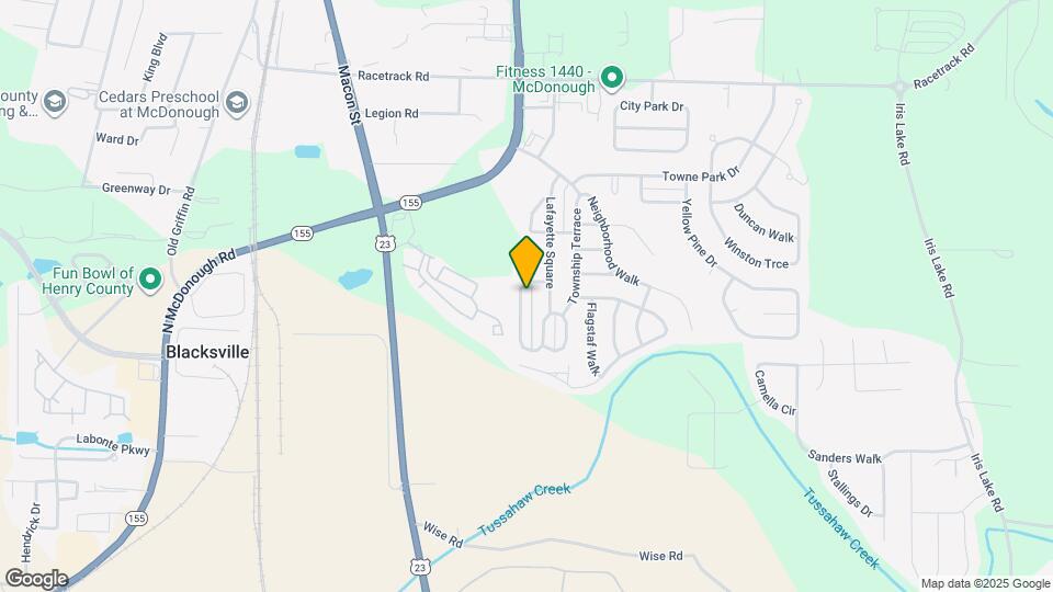 1615 New Orleans Way Mapa y Detalles de la Ubicación