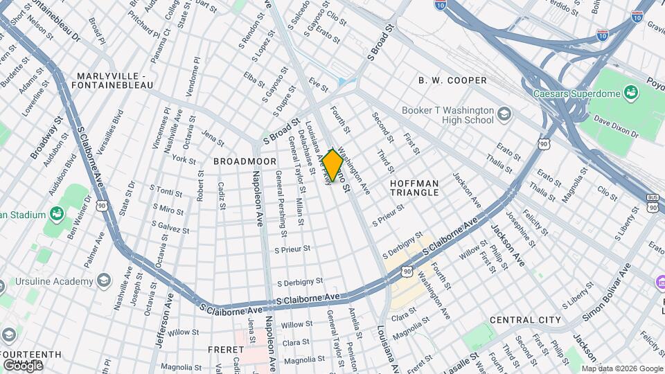 3615 Louisiana Ave Pkwy Map and Location Details