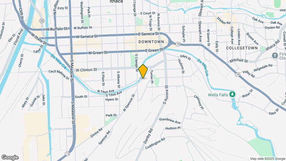 111 E Spencer St, Unit 1 Map and Location Details