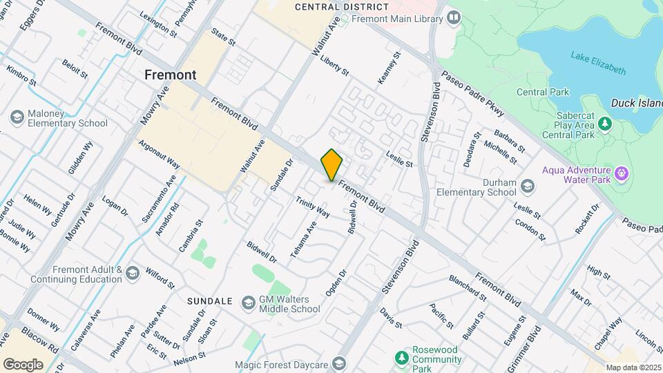 Fremont Woods Map and Location Details