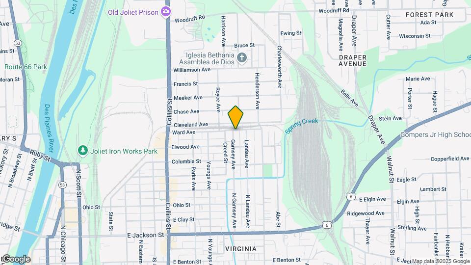 718 Garnsey Ave Map and Location Details