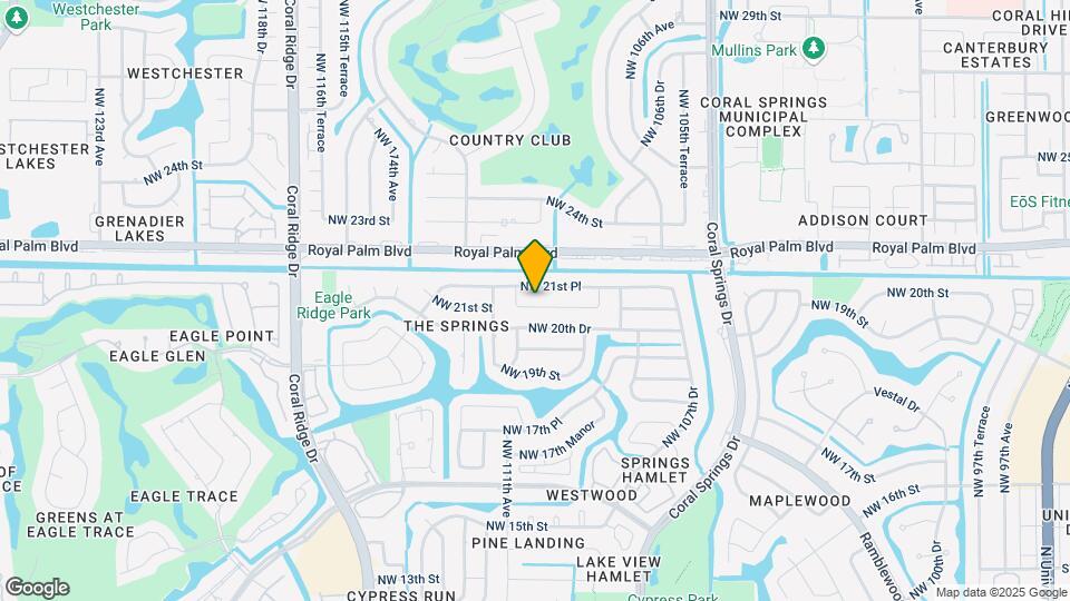 11045 NW 21st St Map and Location Details
