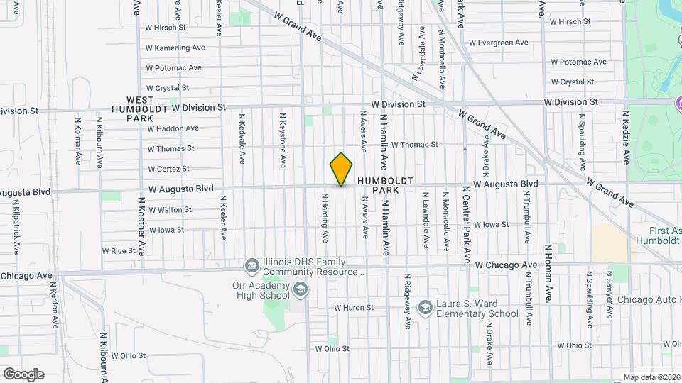 952 N Springfield Ave Map and Location Details
