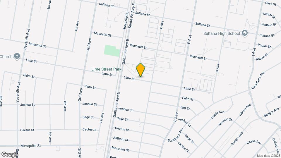 Hesperia Regency Map and Location Details