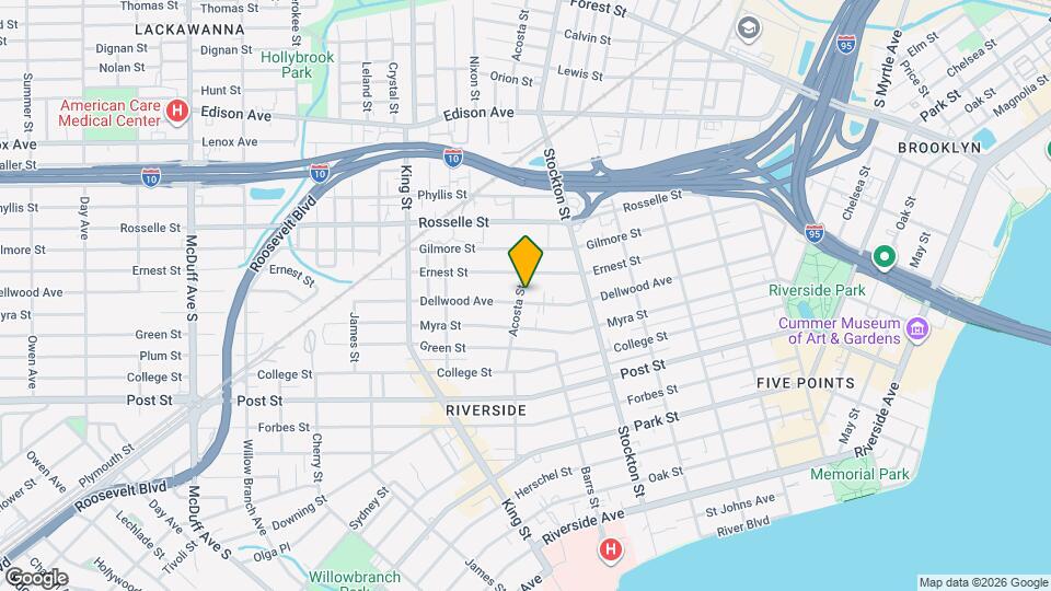 2575 Dellwood Ave Map and Location Details