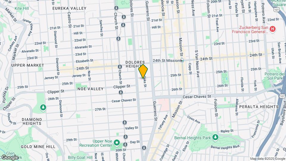 410-418 Fair Oaks St Mapa y Detalles de la Ubicación