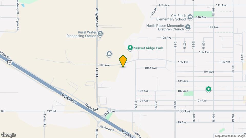 11205-11105 105 Ave Map and Location Details