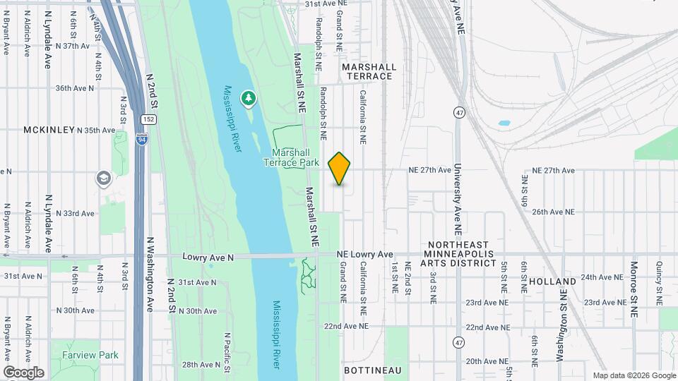 2630 Grand St NE Map and Location Details