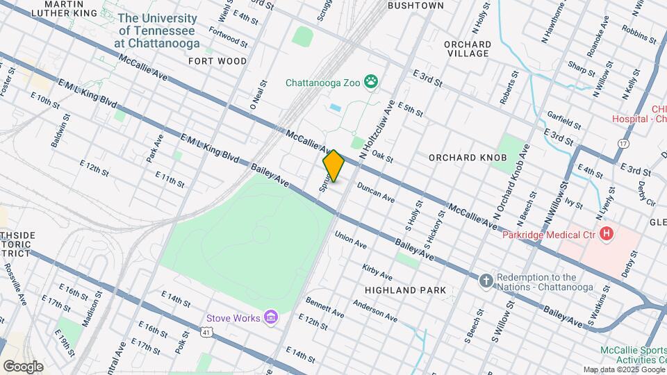 1205 Chamberlain Ave, Unit A Map and Location Details