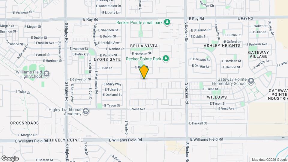 3717 E Galveston St Map and Location Details