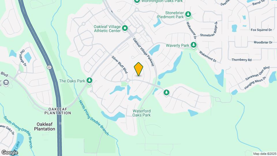 1562 Canopy Oaks Dr Map and Location Details