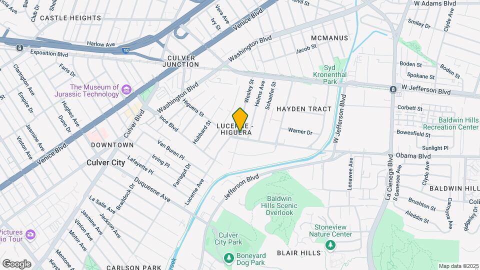 8655 Higuera St, Unit B Map and Location Details