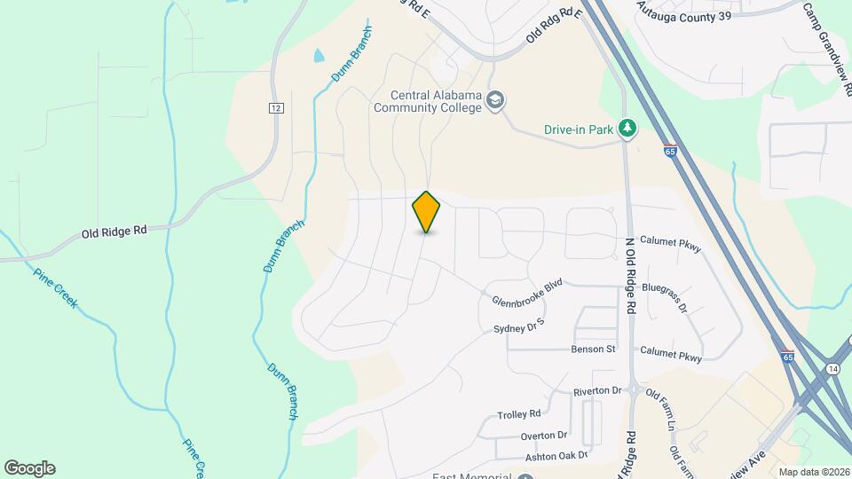 1381 Tullahoma Dr Map and Location Details