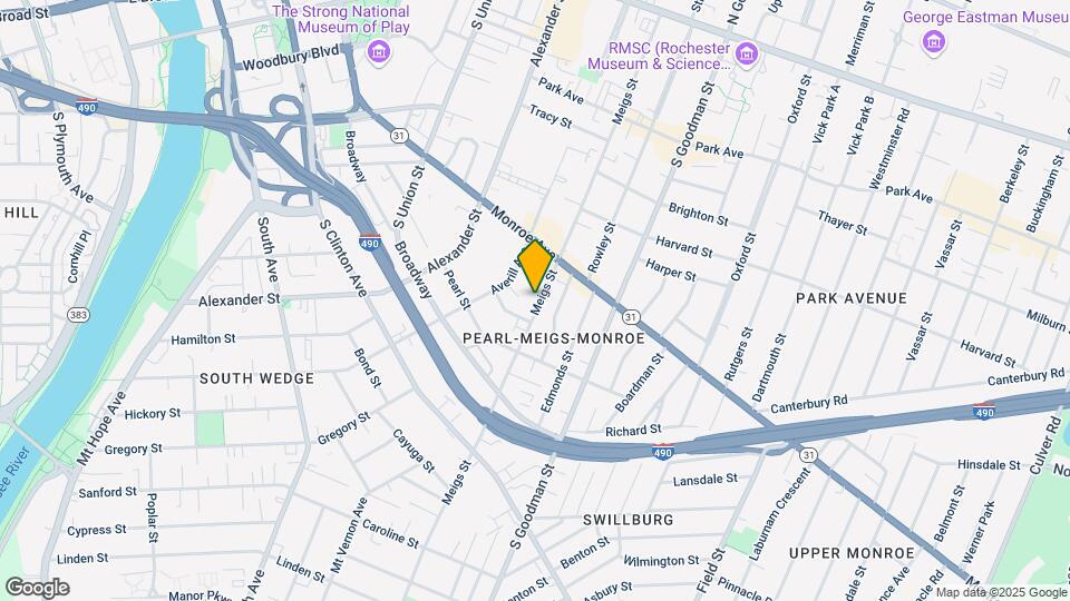 423 Meigs St, Unit 423 Down Mapa y Detalles de la Ubicación