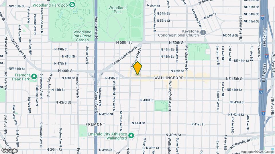 1320 N 45th St Map and Location Details