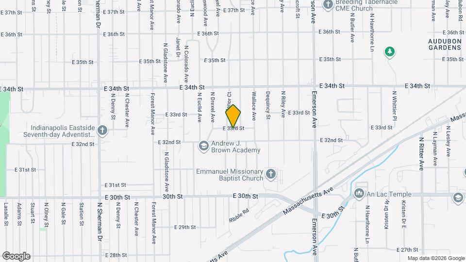 4709 E 33rd St Mapa y Detalles de la Ubicación