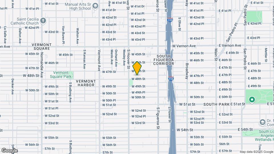 701 W 48th St Map and Location Details