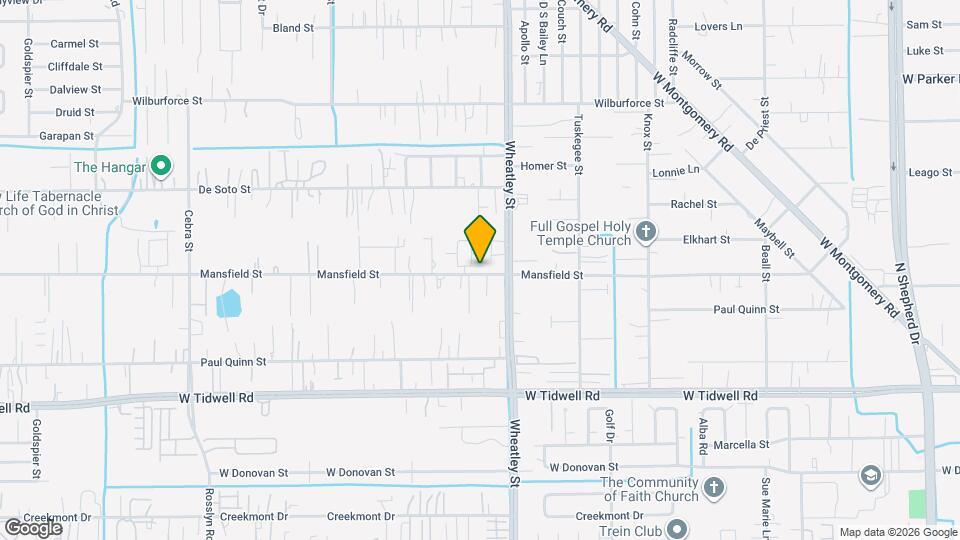 1107 Highland Square Ln Map and Location Details