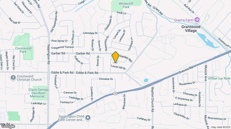 9235 Laurel Hill Dr Map and Location Details