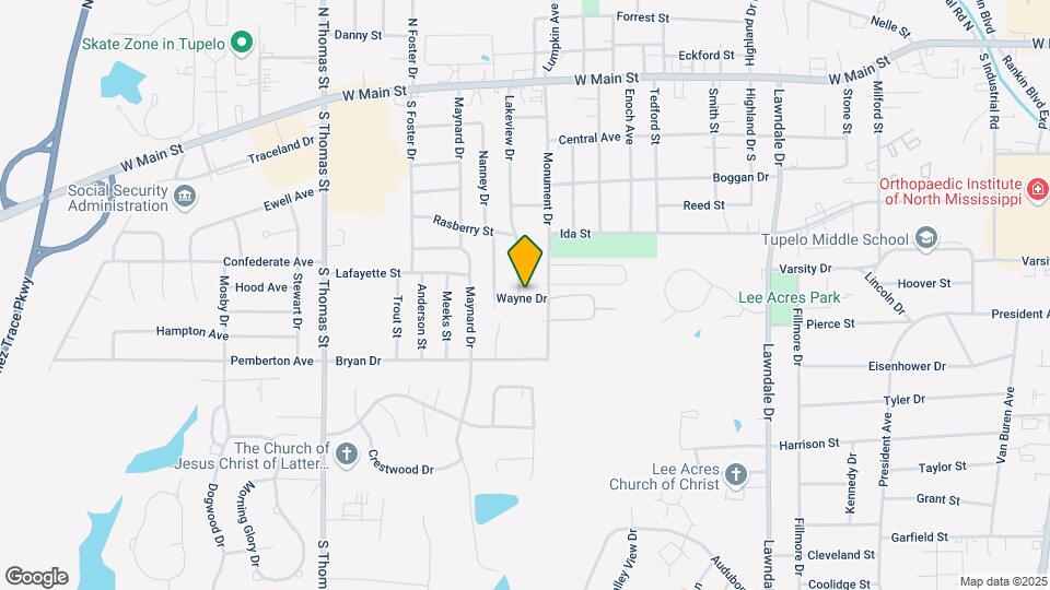 420 Lakeview Dr Map and Location Details