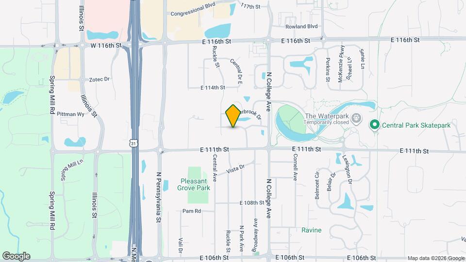 613 Burr Oak Dr Map and Location Details