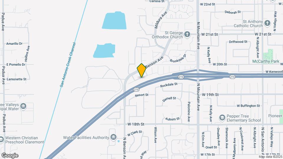 1514 Evergreen Dr Map and Location Details