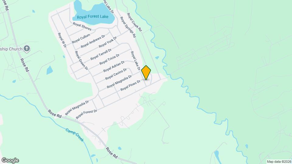 12322 Royal Lake Dr Map and Location Details
