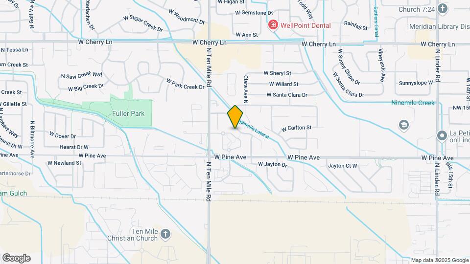 3010 W Acarrera Ln Map and Location Details