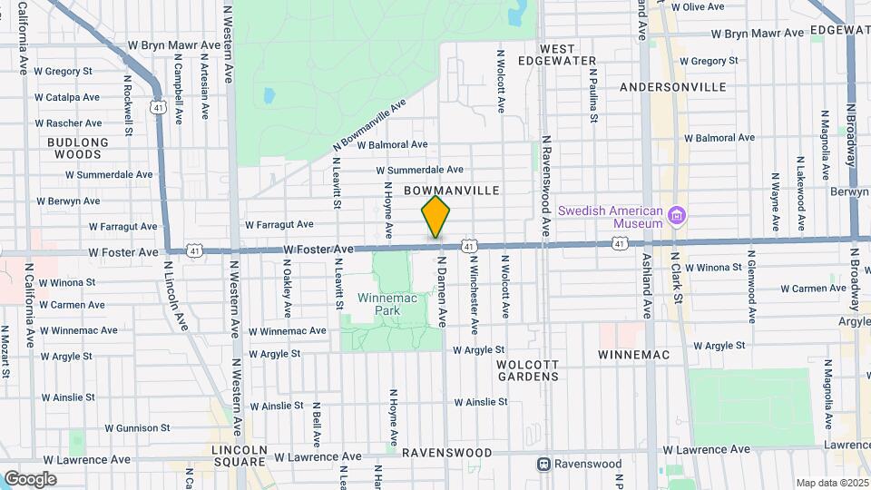 2004 W Foster Ave, Unit # 01 Mapa y Detalles de la Ubicación