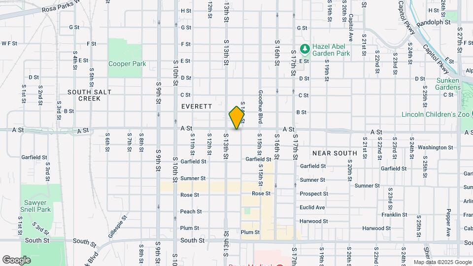 1345 A St Map and Location Details