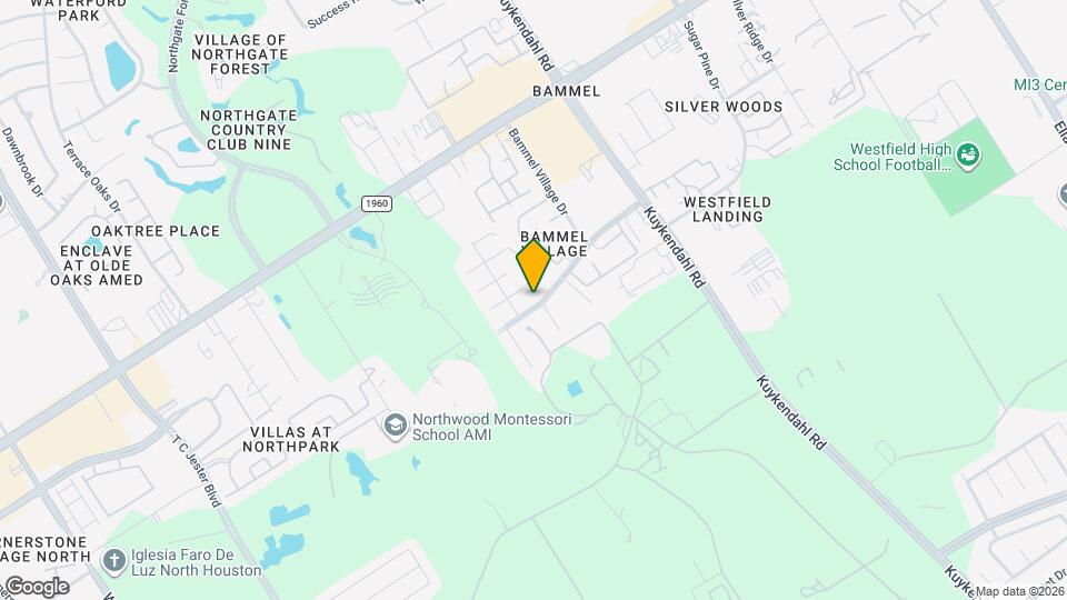 2606 Bammelwood Dr Mapa y Detalles de la Ubicación