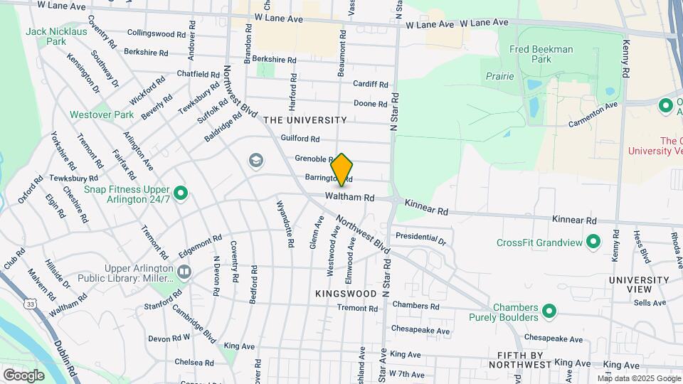 1600 Waltham Rd Map and Location Details