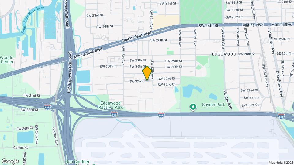1248 SW 32nd St Map and Location Details