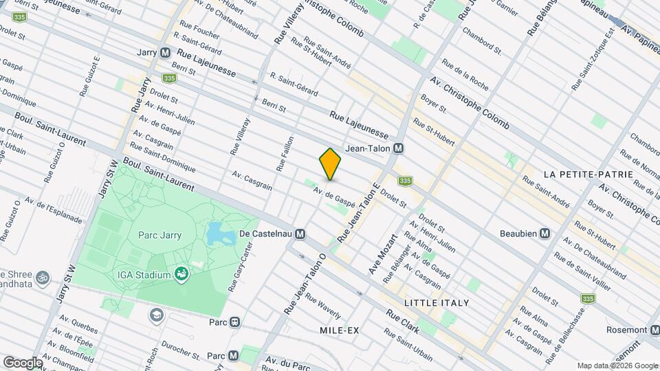 222-232 De Castelnau Rue E Map and Location Details